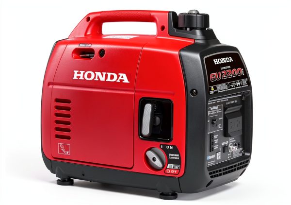Honda EU2200i Portable Inverter Generator 2200W Red Quiet Power-0