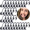 Dental Retractor 30 Pack Clear Medium Mouth Openers by THINKPRICE-6