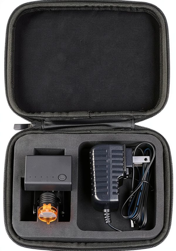 NSKI Mini LED Headlamp for Dental Loupes – Rechargeable Lithium-4