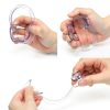 Dental Retractor 30 Pack Clear Medium Mouth Openers by THINKPRICE-2