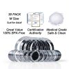 Dental Retractor 30 Pack Clear Medium Mouth Openers by THINKPRICE-1