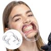 Dental Retractor 30 Pack Clear Medium Mouth Openers by THINKPRICE-5