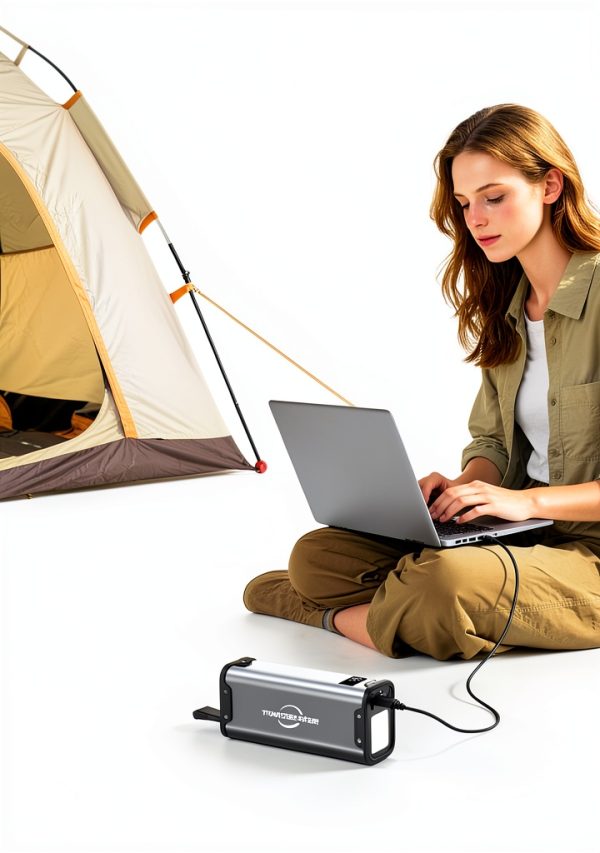 ThunderRider Portable Power Station W75 70W Solar Generator 99.9Wh-2