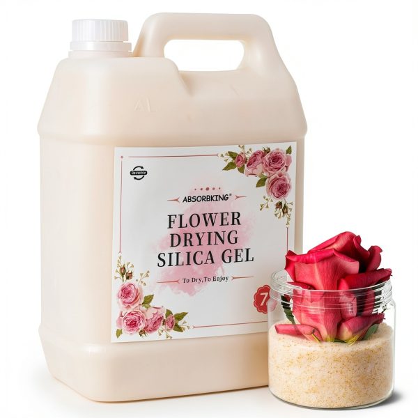 Silica Gel Flower Drying – 7 LBS Flower Drying Silica by Reusable, Color Indicating Silica Gel Beads for Drying Flowers, Silica Sand Flower Drying for Wedding Decoration, Resin Mold, Graduation-0