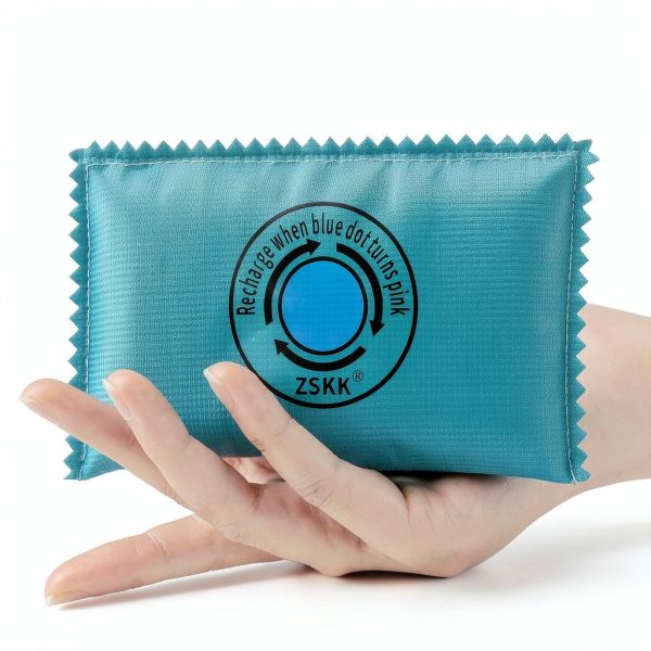 Rechargeable Desiccant Pack ZSKK Silica Gel – Reusable Blue 5 Pack-2