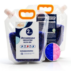 Premium Blue to Pink 3mm Silica Beads Generic Desiccant 2 LBS Bulk-0