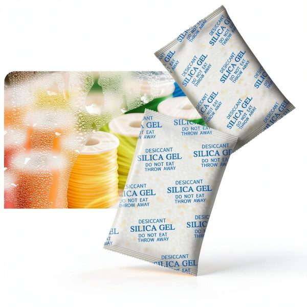 Moisture Absorbers – 100 Gram 16 Packs Silica Gel Packets Food Grade Silica Packets with Color Indicating, Premium Desiccant Packs for Food, Electronics, Closet, Jewelry and Safe Storage-1