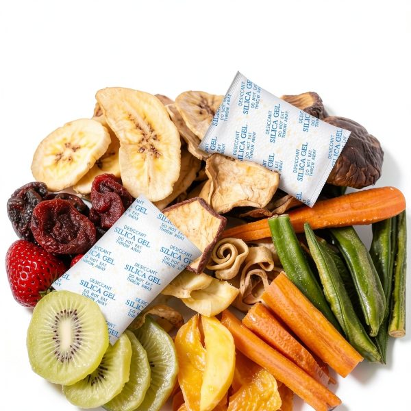 Moisture Absorbers – 100 Gram 16 Packs Silica Gel Packets Food Grade Silica Packets with Color Indicating, Premium Desiccant Packs for Food, Electronics, Closet, Jewelry and Safe Storage-2